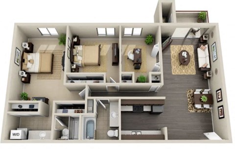 8375 East Vía de Ventura Studio-3 Beds Apartment for Rent - Photo Gallery 67