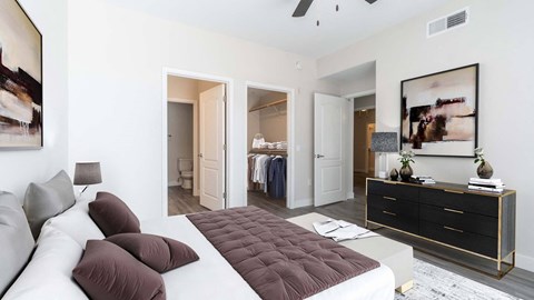 Renovated bedroom