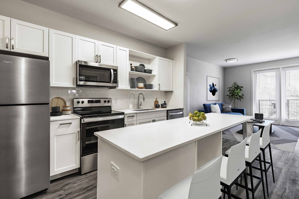 our apartments offer a kitchen