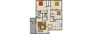 3 Bedroom 2 Bath - Classic