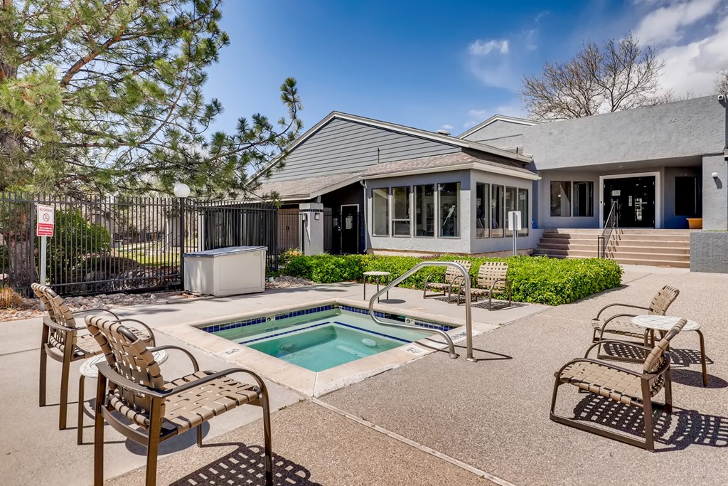 our resort style pool is centrally located in the backyard of our home