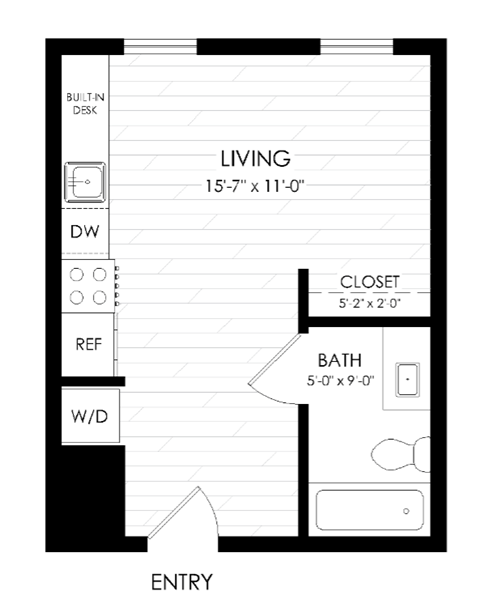 1578 Humboldt Studio-1 Bed Apartment for Rent - Photo Gallery 37
