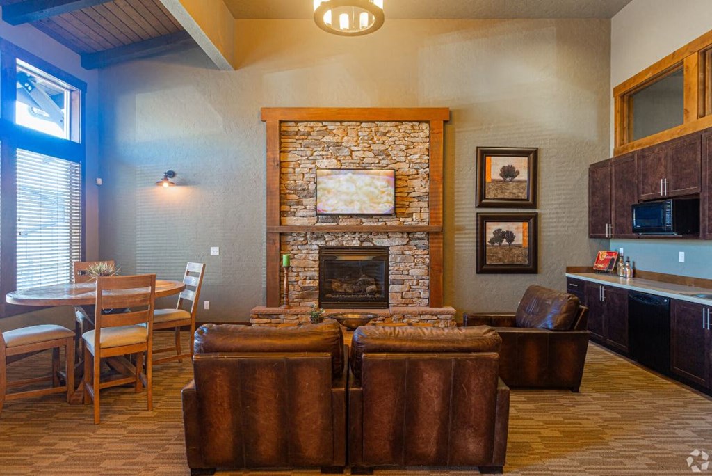 Living Room at Tustin, Yelm, Washington