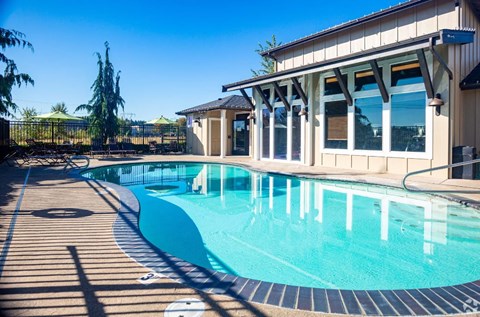 Sparkling Swimming Pool at Tustin Apartment Homes, Yelm, WA, 98597