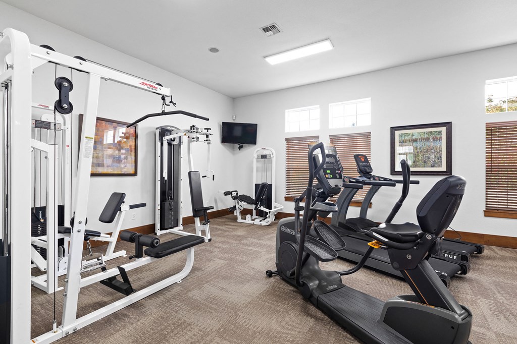 High-Tech Fitness Center at Sundance Apartment Homes, Milton, WA