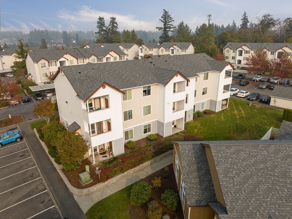 Drone View at Sundance Apartment Homes, Milton