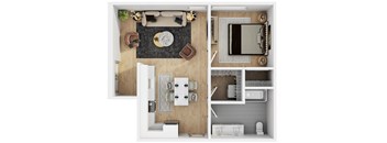 1 Bedroom F