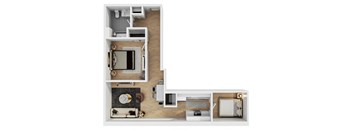 1 Bedroom + Den