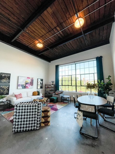 Slip 12 - Open Concept Living and Dining Area