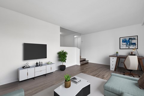 Sunken living room