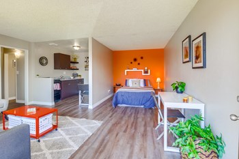 Open Concept Layouts At Las Brisas Apartments in Colton, CA