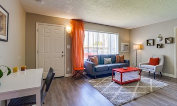 Ample Living Area At Las Brisas Apartments in Colton, CA