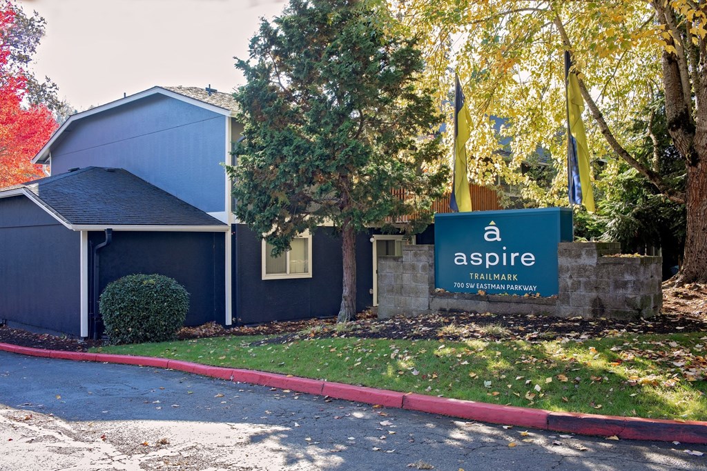 Aspire Trailmark Monument Sign