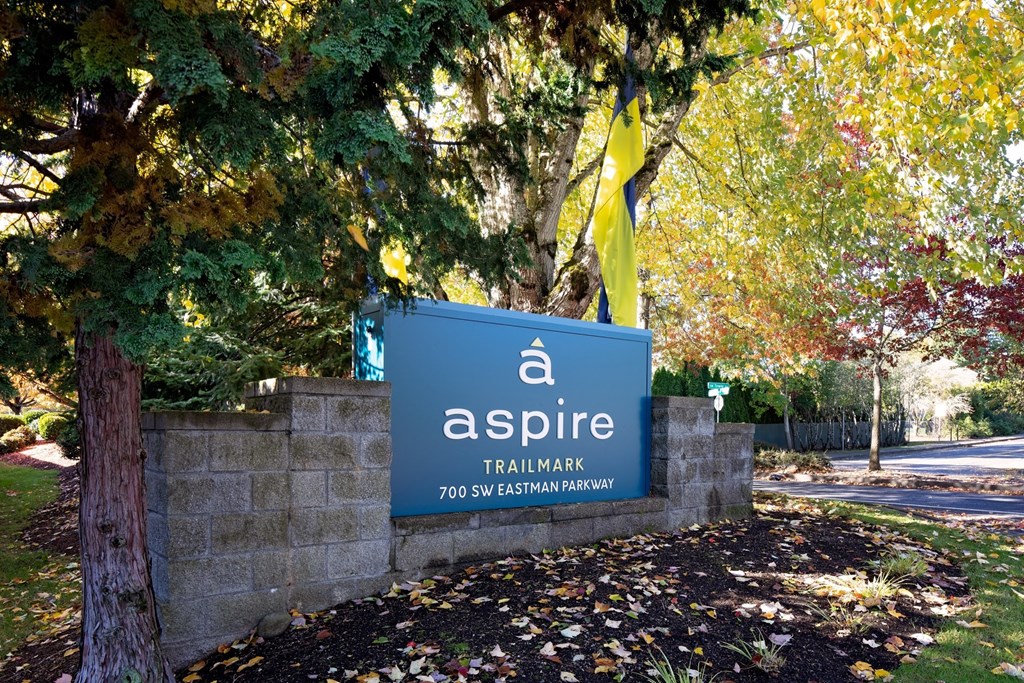 Aspire Trailmark Monument Sign