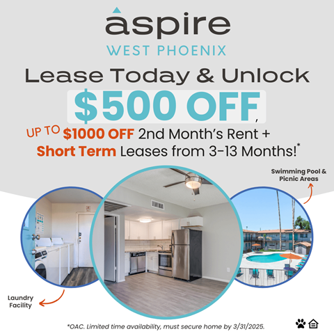 4903 W Thomas Road Studio-2 Beds Apartment for Rent