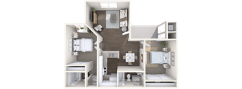 2-bedroom at Aspire Corona, Corona California