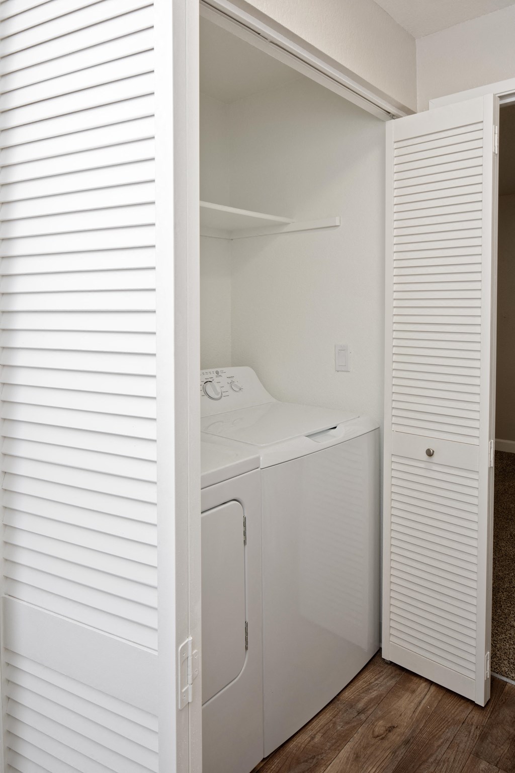 Aspire Gresham Apartments Renovated Laundry Closet