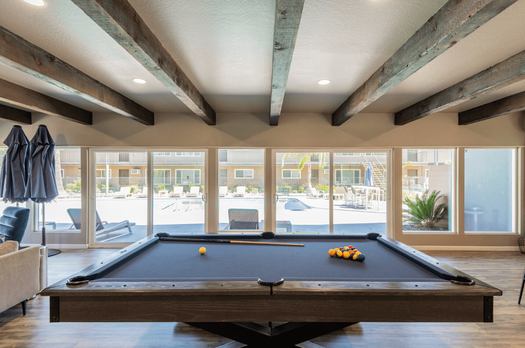 Billiards Table at Aspire Sacramento Apartments, Sacramento, CA