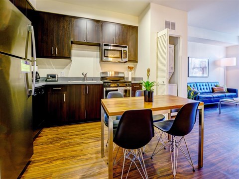 Monterey Station Unit Kitchen Area