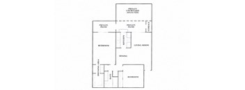Oak-floorplan at Aspire Upland Apartments, California