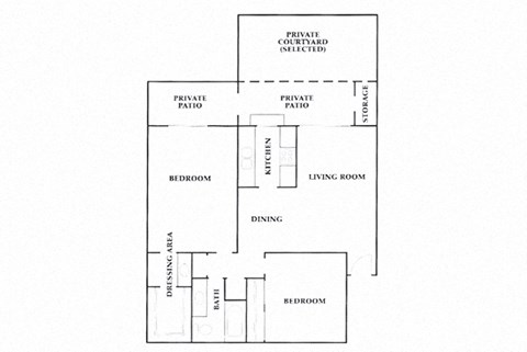 Oak-floorplan at Aspire Upland Apartments, California