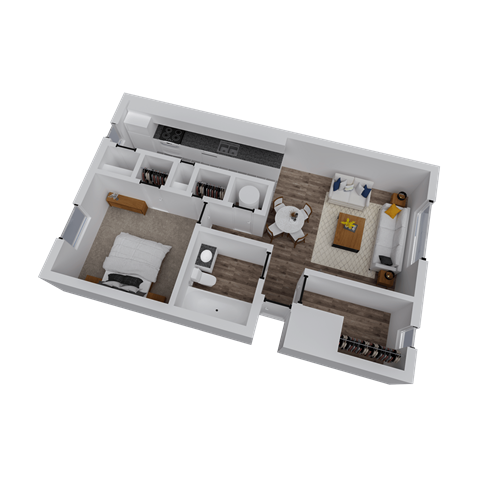 Palmer Park | Colorado Springs, CO Apartments | 1x1 580sf