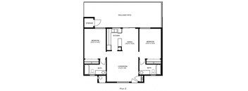 floor plan E at Aspire Seneca, California