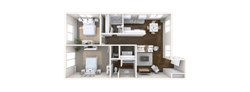 SCR 2X2 at the crossings at white marsh apartments in white at Aspire Redlands, Redlands, 92374