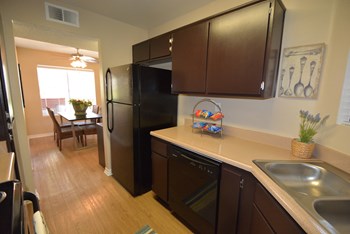 Arches at Regional kitchen Modern Kitchens At The Arches at Regional Center West Apartments in Palmdale, CA