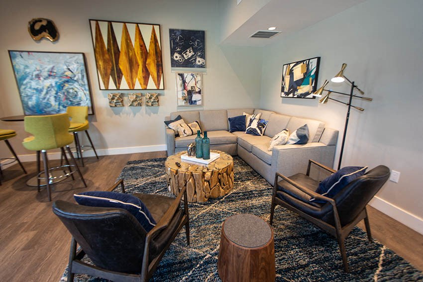 Clubhouse at Aspire Upland Apartments, Upland