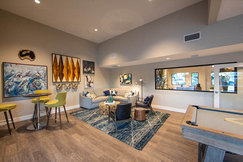 Clubhouse at Aspire Upland Apartments, Upland, California