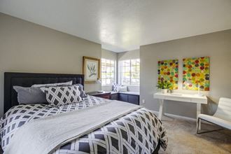 Vista Promenade Apartments in Temecula, CA with wall to wall carpet, a huge closet, and white walls - Photo Gallery 4