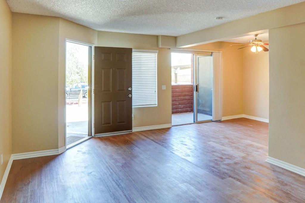 Living room at The Arches at Regional Center West Apartments, Palmdale, 93551