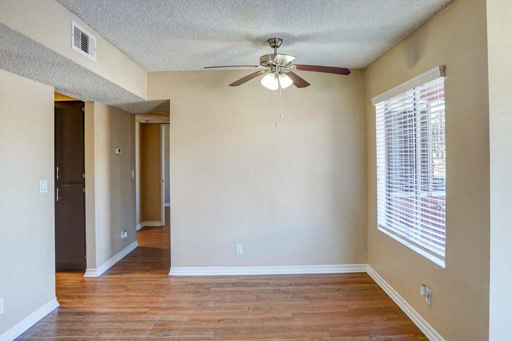 Living room at The Arches at Regional Center West Apartments, California