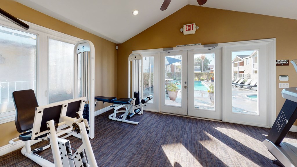 Gym at Rancho Vista Townhomes, Ontario