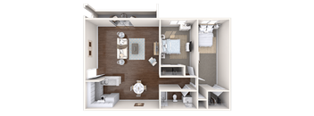 2-Bedroom-1-Bath at Aspire Rialto, Rialto, CA