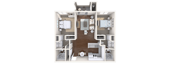 Renovated-2-Bedroom-2-Bath at Aspire Rialto, Rialto California