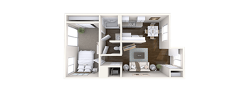 1Bed-1Bath at Aspire Redlands, Redlands, 92374