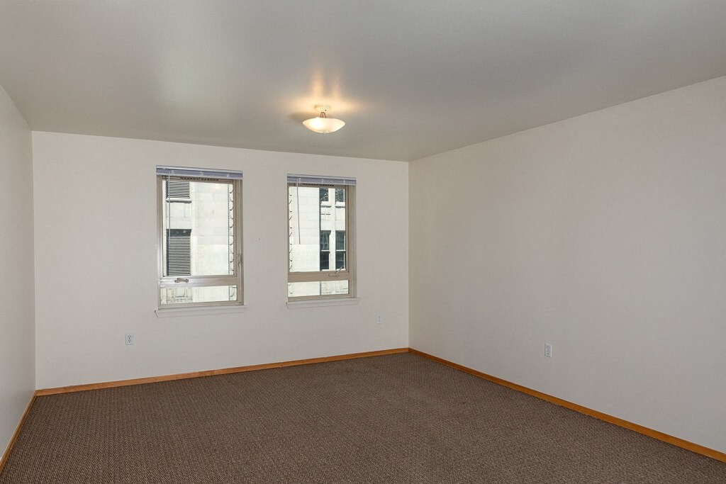Unfurnished bedroom at Gilmore Apartments, Seattle, WA