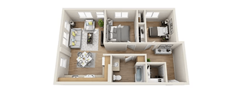 2 bed 2 bath A at Arbora Court, Seattle, Washington