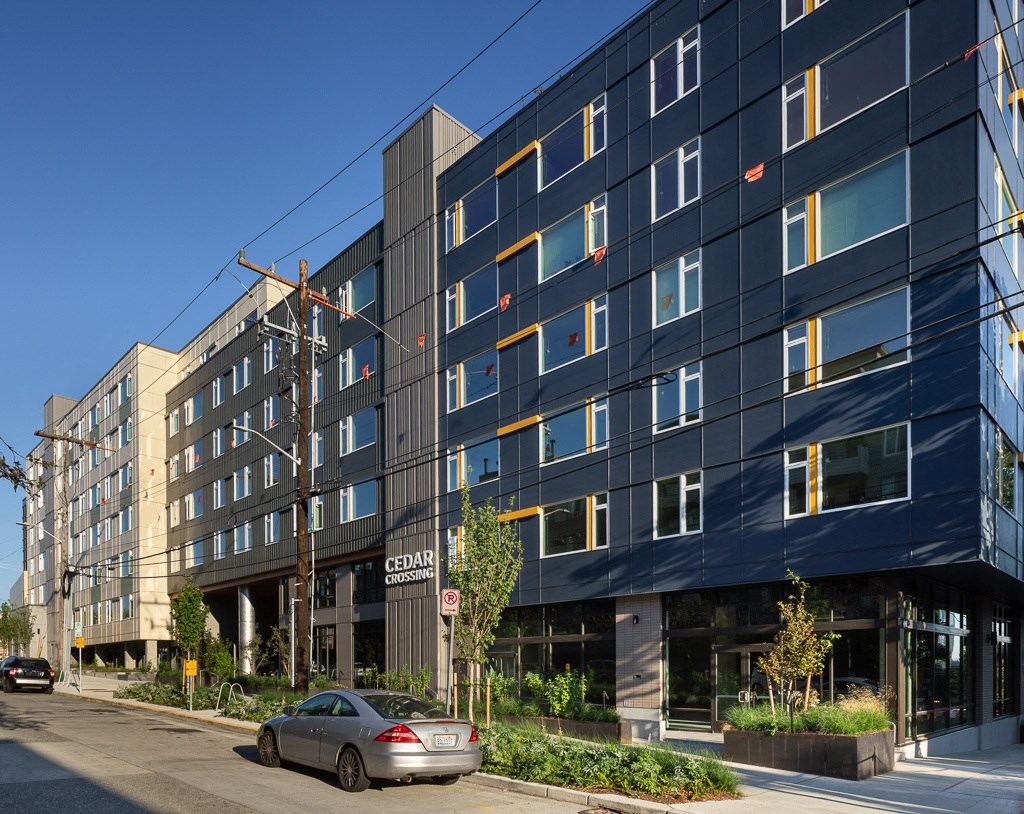 Car parked outside at Cedar Crossing, Washington, 98115