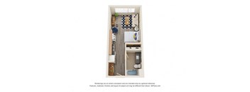 Studio 1 bath B at Cedar Crossing, Seattle, WA, 98115