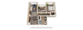 2 bed 2 bath A at Cedar Crossing, Seattle, 98115