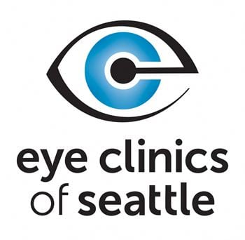 the logo for eye clinics of seattle