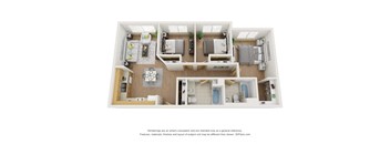 3 bedroom - 60% AMI