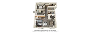 3 bed 2 bath at The Aries at Bitter Lake Apartments, Seattle, Washington