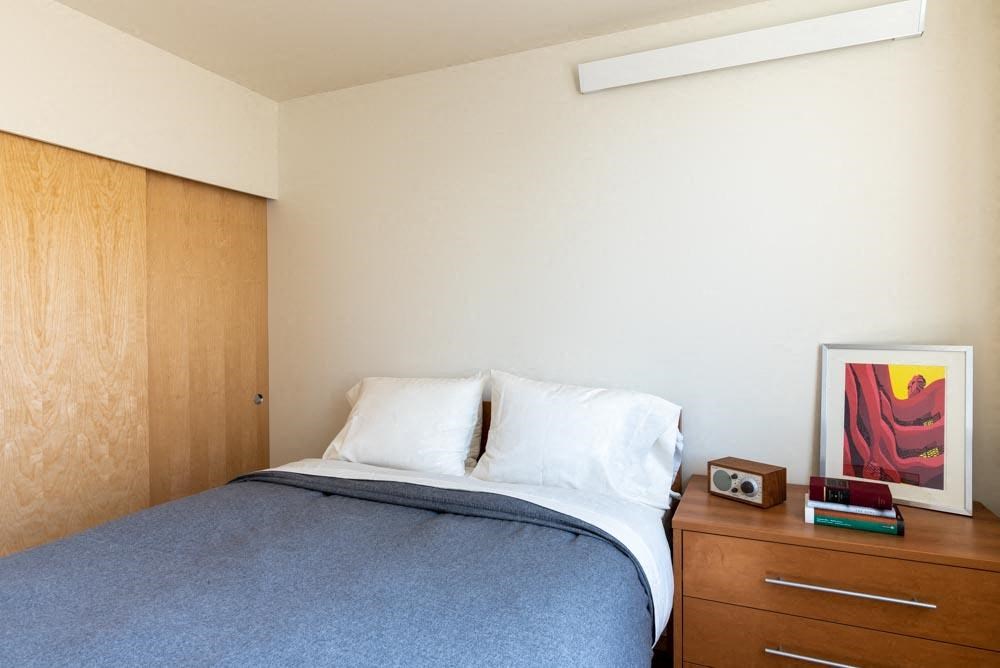 Bedroom with bed at Arbora Court, Seattle, WA, 98105