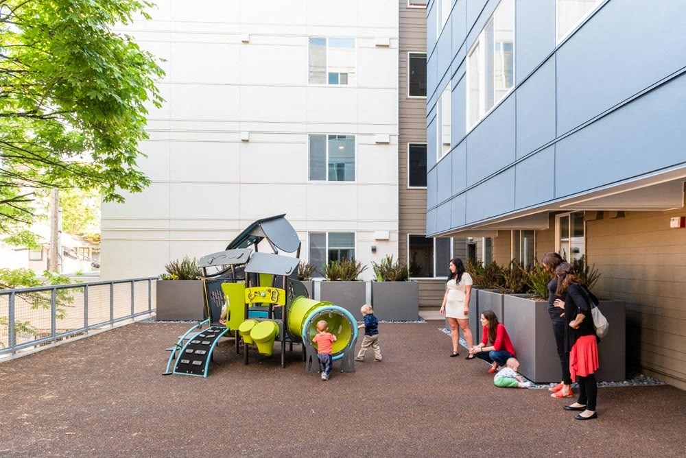 Play at Arbora Court, Washington