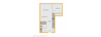 1 Bedroom 60 Percent AMI