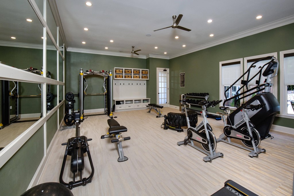 Indianapolis Apartments Castle Creek Fitness Center with Cardio Equipment